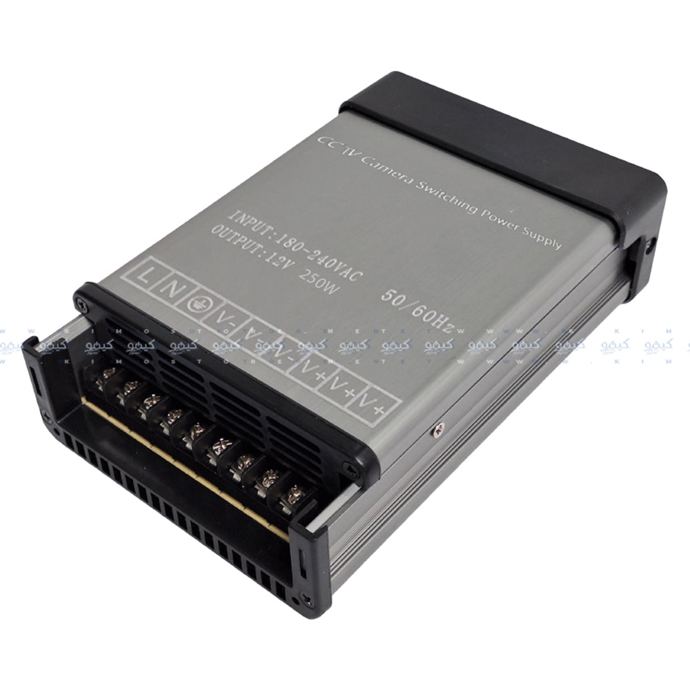 باور سبلاي لكاميرات المراقبة 250 وات 12 فولت