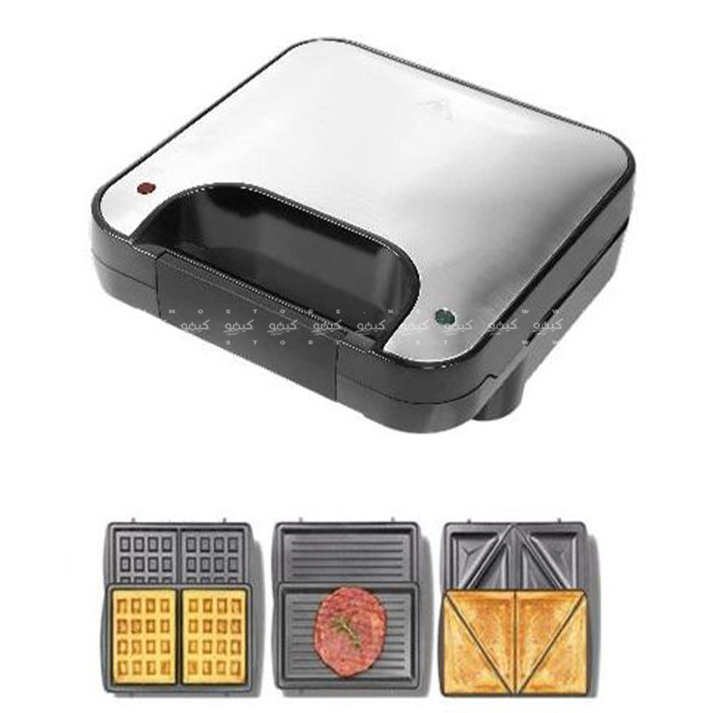 ماكينة إعداد الساندوتشات سيتي 800 وات 3 في 1 HMA1041