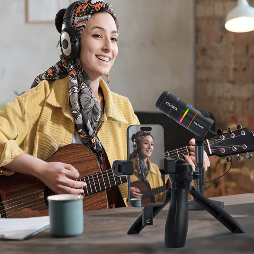 Comica EJoy D10 Pro RGB Wireless Microphone - Black