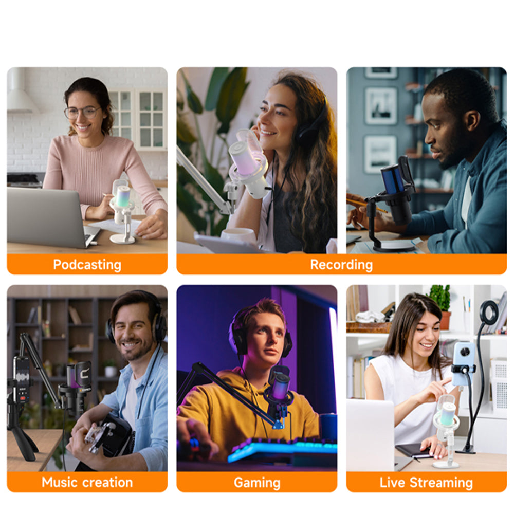 Comica EJoy Uni Pro RGB Wireless Microphone - Black