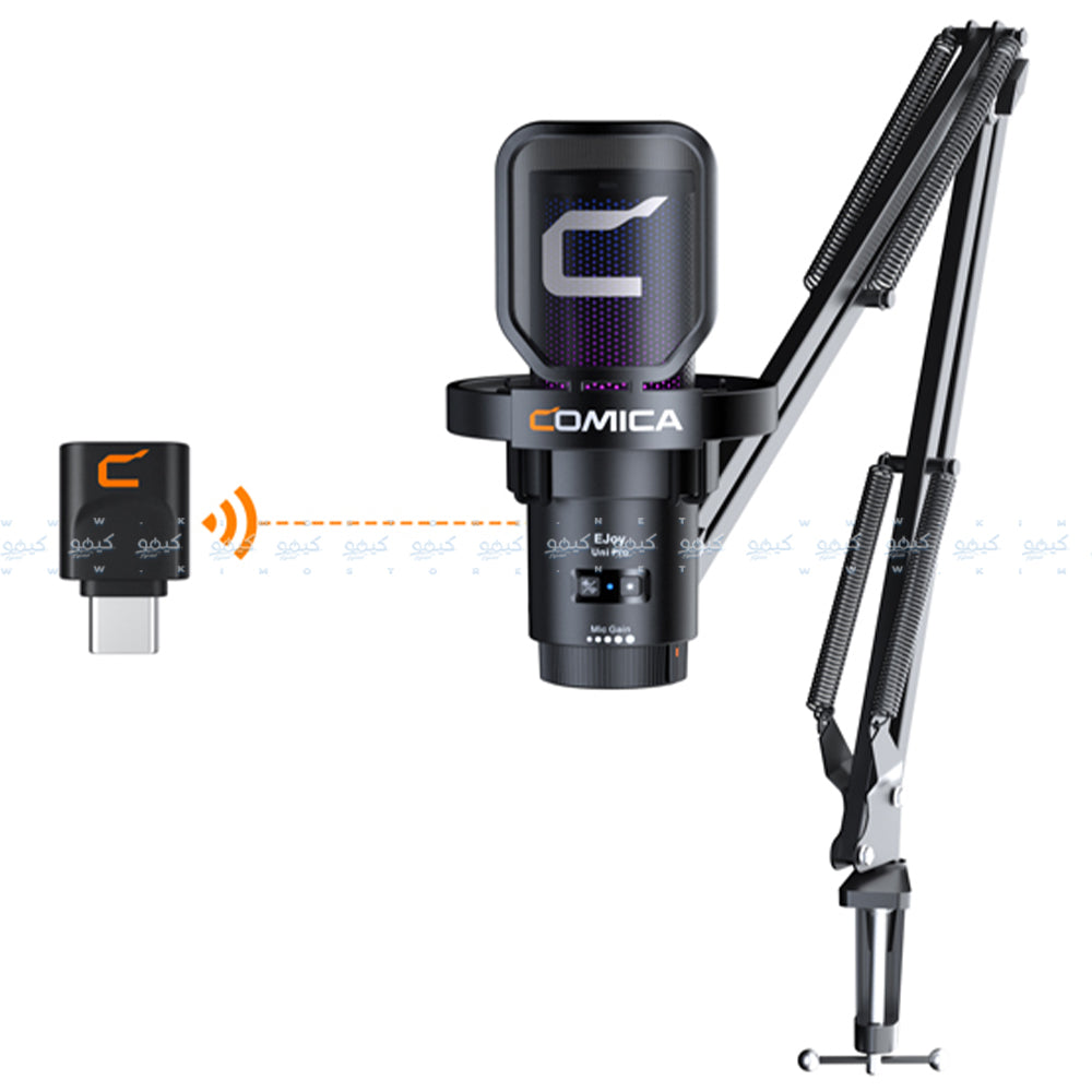 Comica EJoy Uni Pro RGB Wireless Microphone - Black