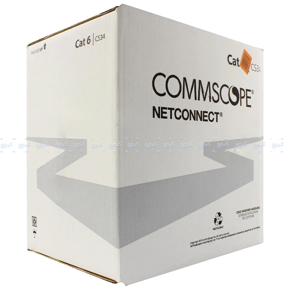كابل نت وورك كومسكوب 305 متر CS34Z3 Cat6 UTP - أزرق