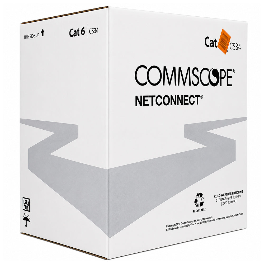 كابل نت وورك كومسكوب 305 متر CS34Z3 Cat6 UTP - أزرق