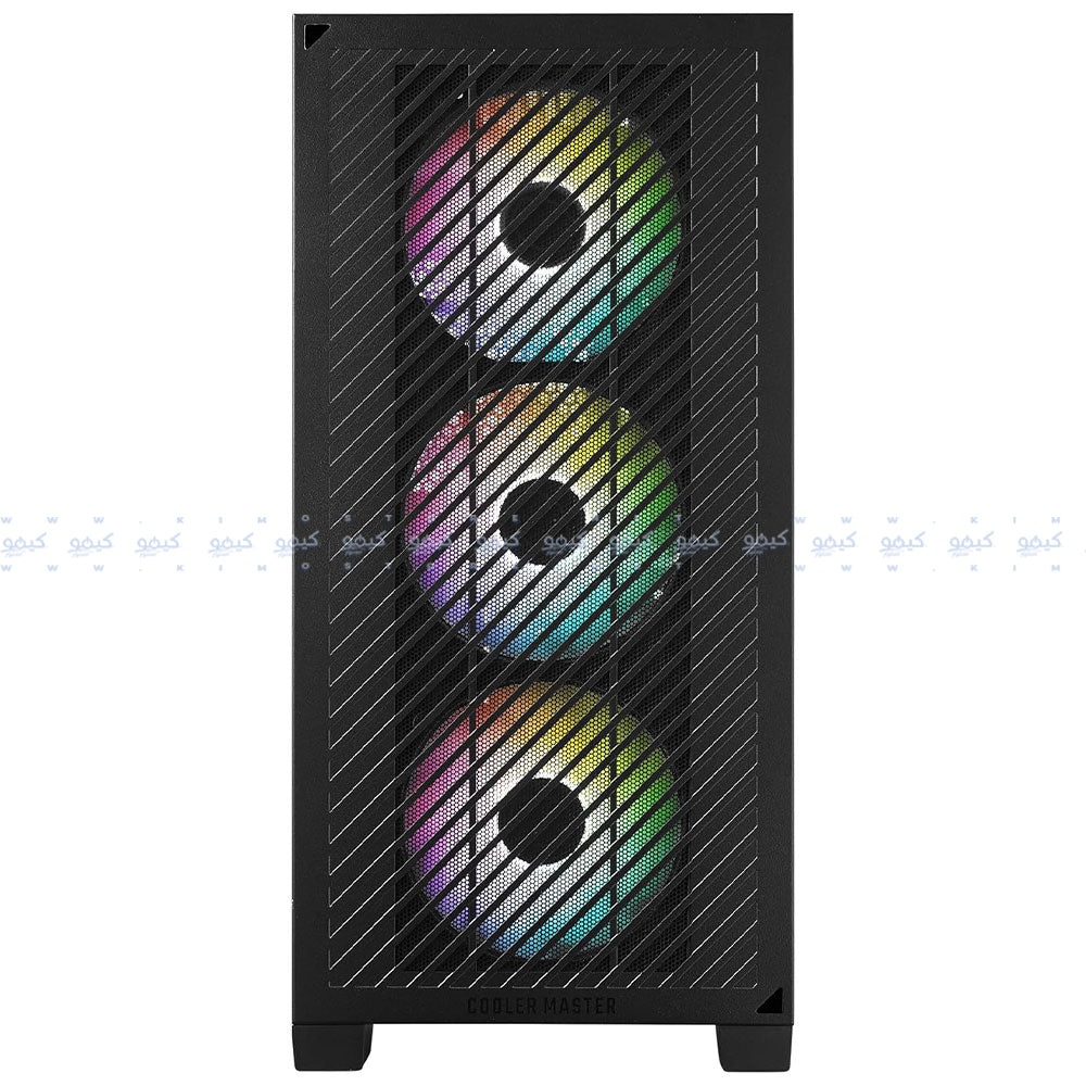 كيس ميكرو تاور كولر ماستر ARGB جيمنج Elite 301 + باور سبلاي 700 وات Elite NEX PN600 230V Peak