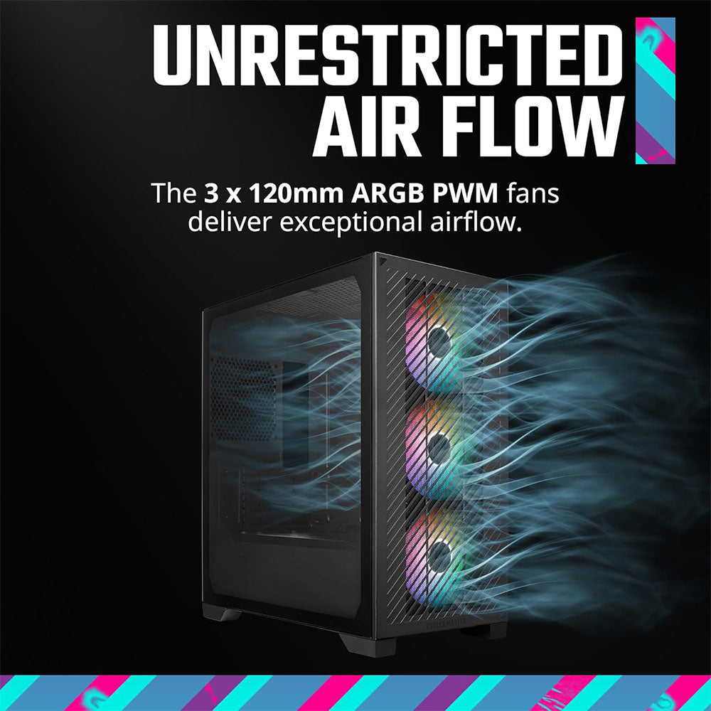 Cooler Master Elite 301 ARGB Mid-Tower Case