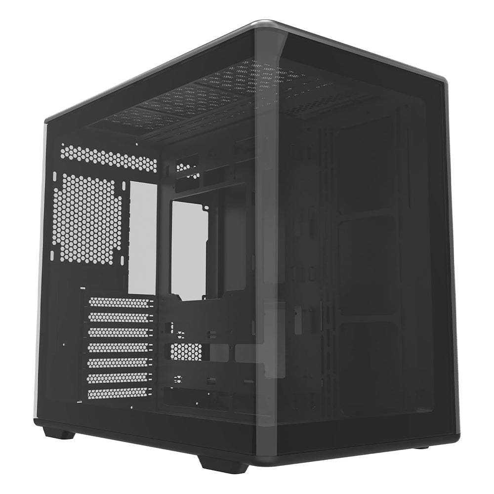 Cooler Master Elite 600 ARGB Gaming Micro Tower Case - Black