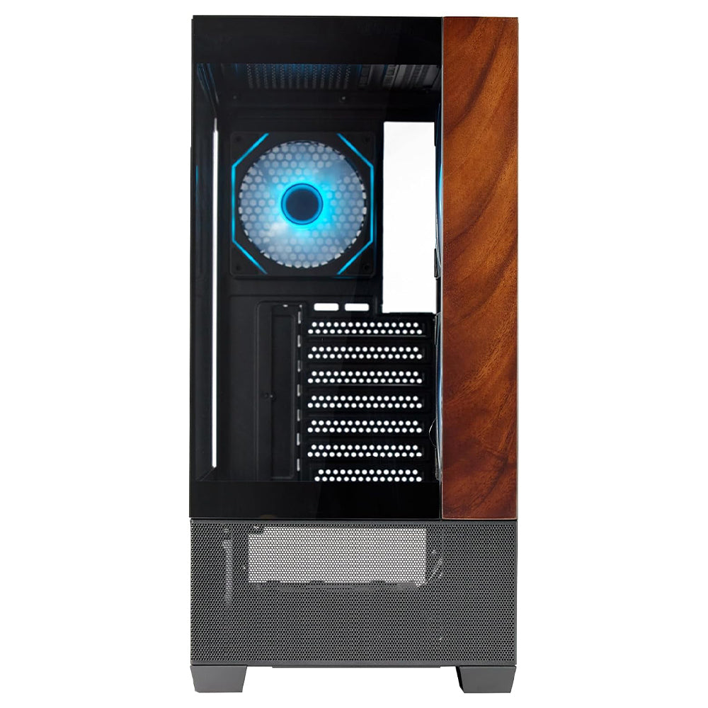 Cooler Master Elite 690 Wood ARGB Gaming Micro Tower Case