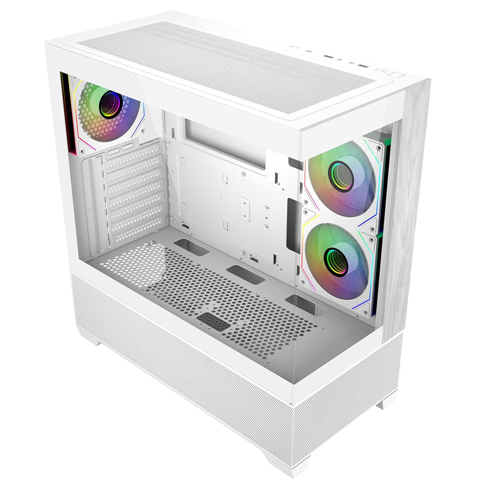 Cooler Master Elite 690 Wood ARGB Gaming Micro Tower Case