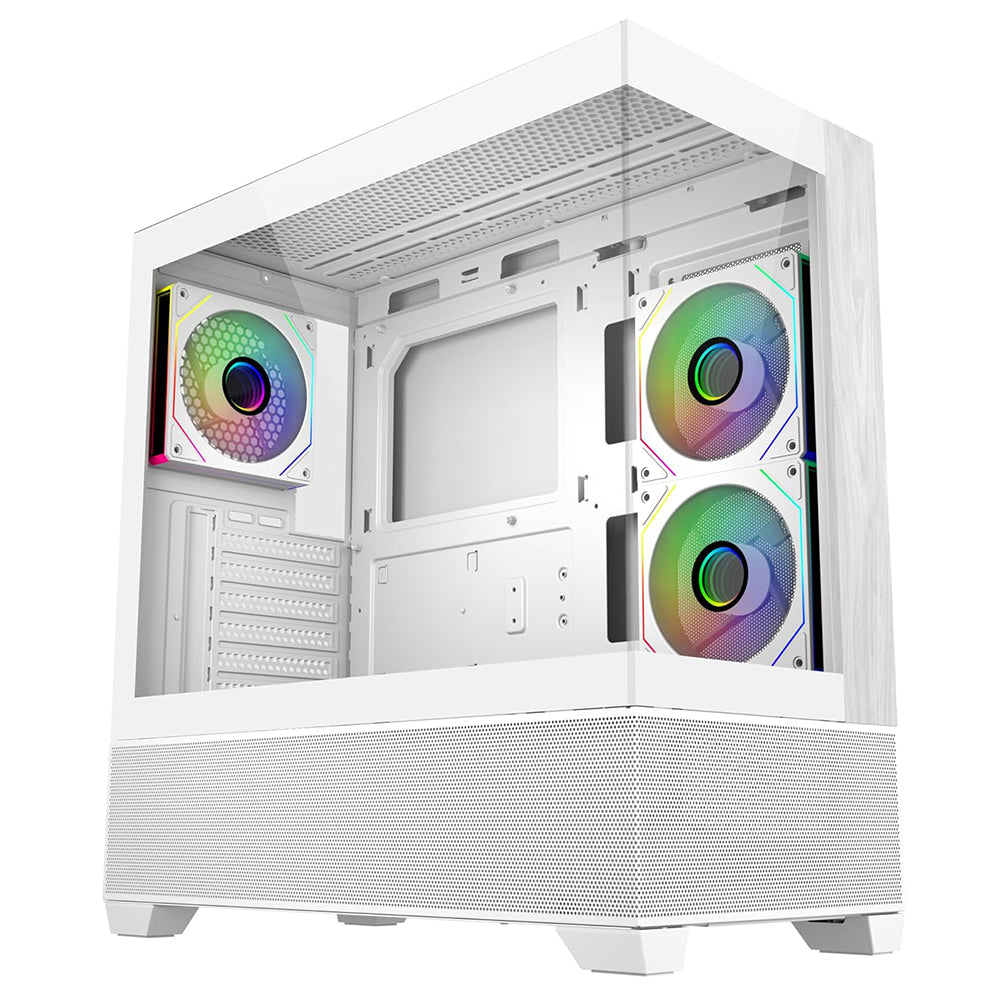 Cooler Master Elite 690 Wood ARGB Gaming Micro Tower Case