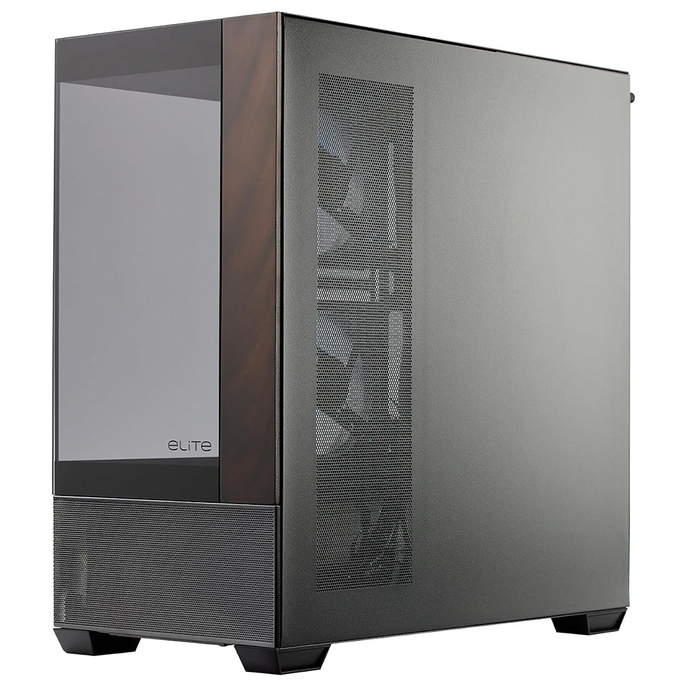 Cooler Master Elite 690 Wood ARGB Gaming Micro Tower Case