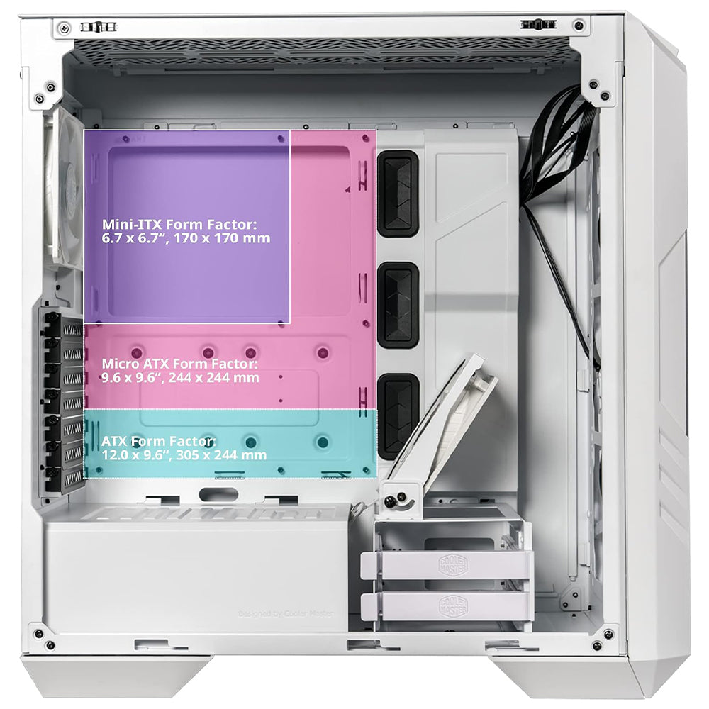 Cooler Master HAF 500 ARGB Gaming Mid Tower Case