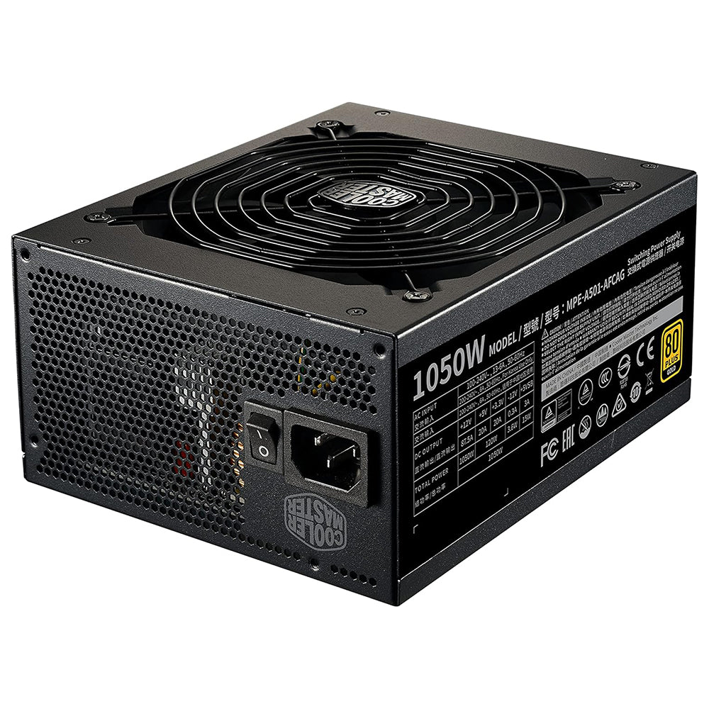 باور سبلاي كولر ماستر 80 بلس ذهبي 1050 وات MWE Gold 1050 V2 Full Modular