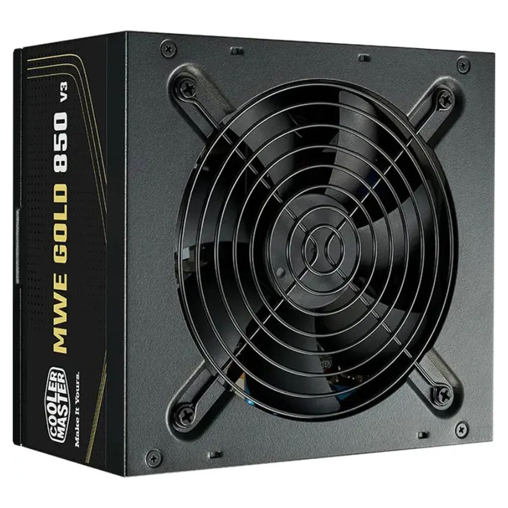 Cooler Master MWE Gold 850 V3 850W 80 PLUS Gold Certified Power Supply - Black