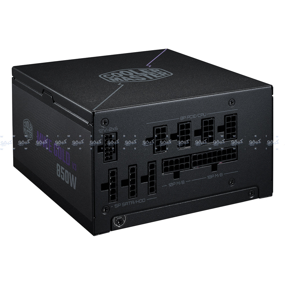 باور سبلاي كولر ماستر 80 بلس ذهبي 850 وات MWE Gold 850 V3 Full Modular