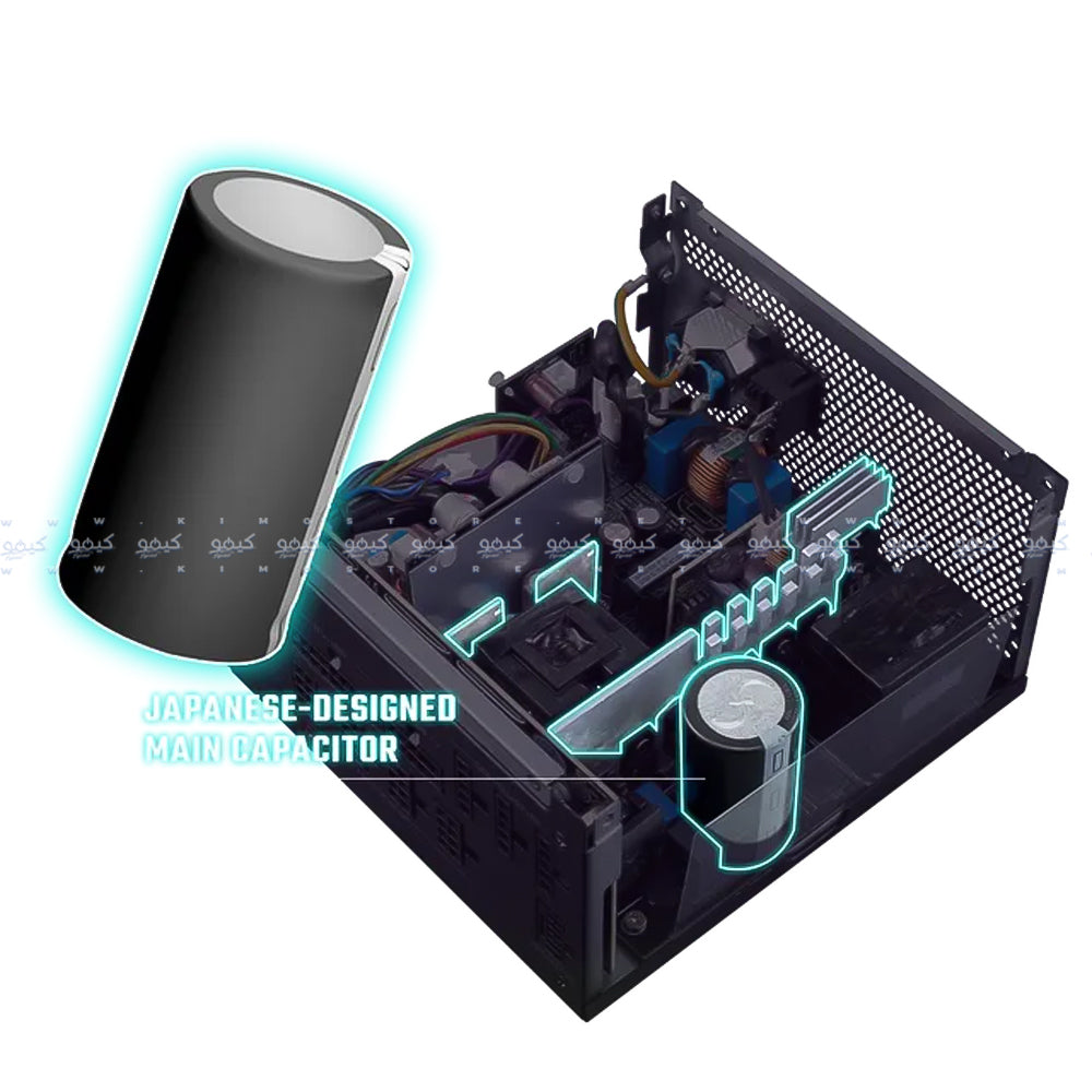 باور سبلاي كولر ماستر 80 بلس ذهبي 850 وات MWE Gold 850 V3 Full Modular