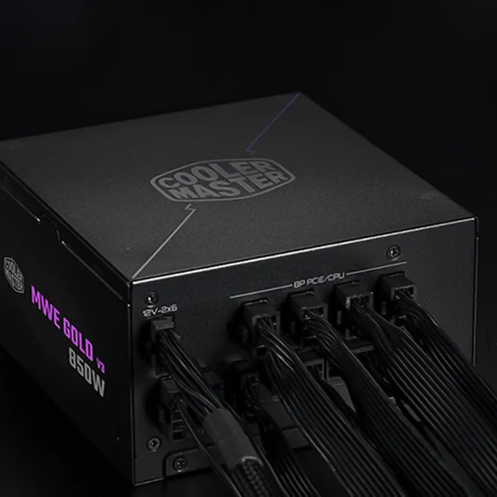 باور سبلاي كولر ماستر 80 بلس ذهبي 850 وات MWE Gold 850 V3 Full Modular