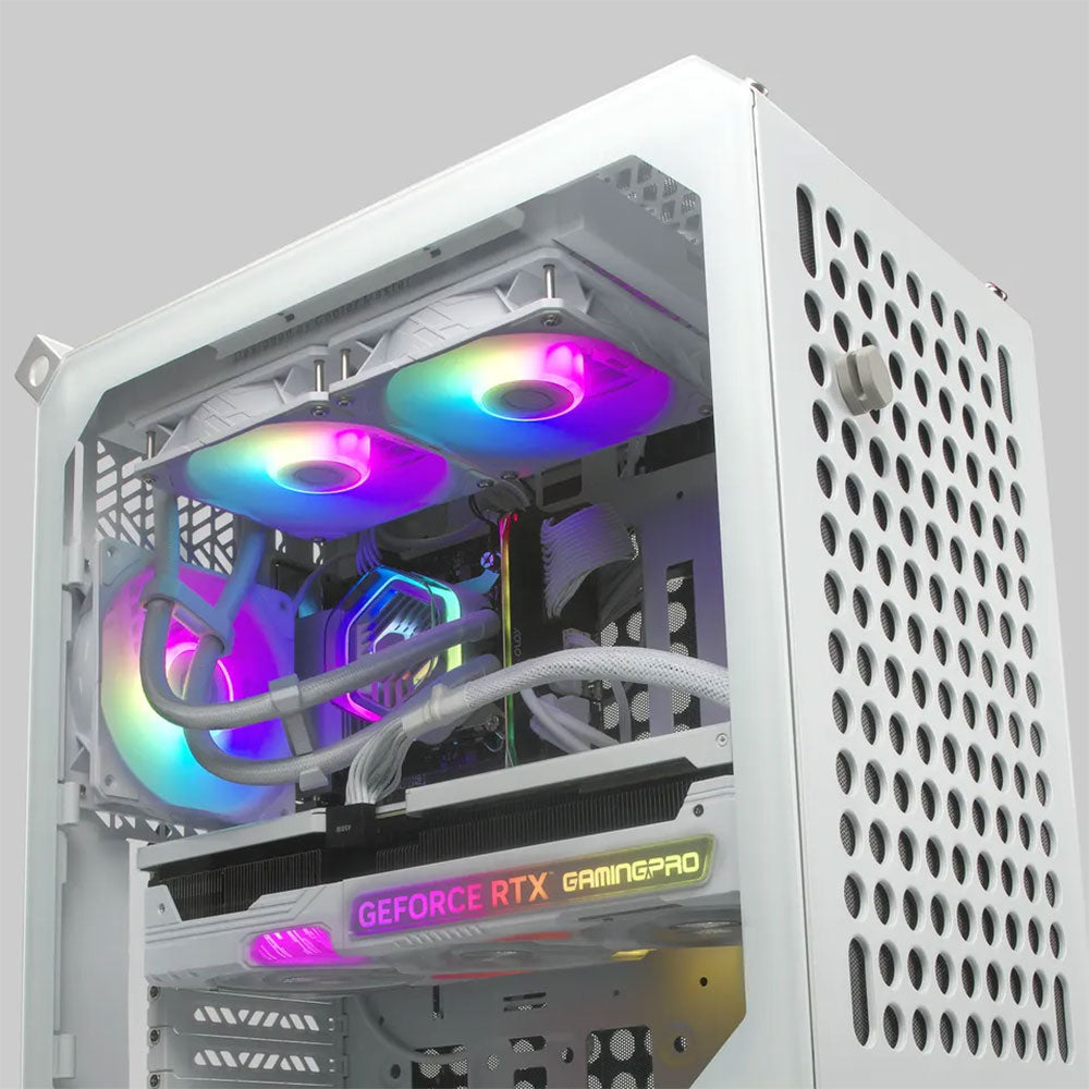 Cooler Master MasterLiquid 240 Atmos White ARGB CPU Liquid Cooler