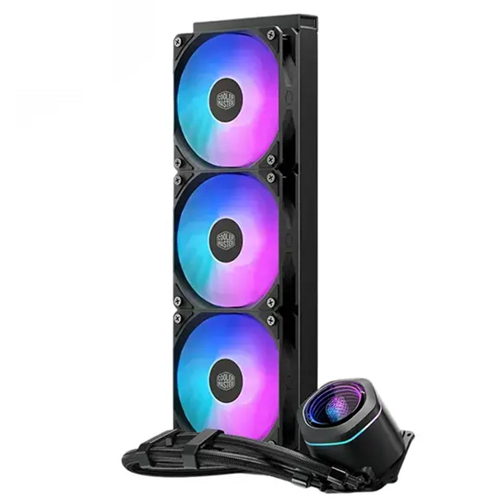 نظام تبريد مائي للبروسيسور كولر ماستر MasterLiquid Core Nex 360 ARGB - اسود
