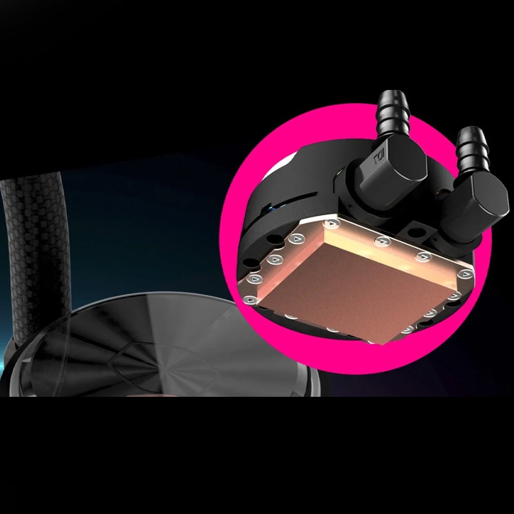 Cooler Master MasterLiquid PL240 FLUX ARGB CPU Liquid Cooler