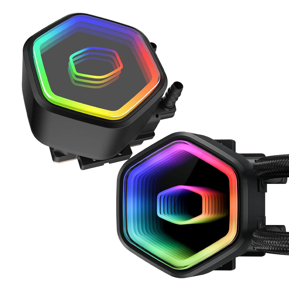 نظام تبريد مائي للبروسيسور كولر ماستر MasterLiquid 360 Core II ARGB