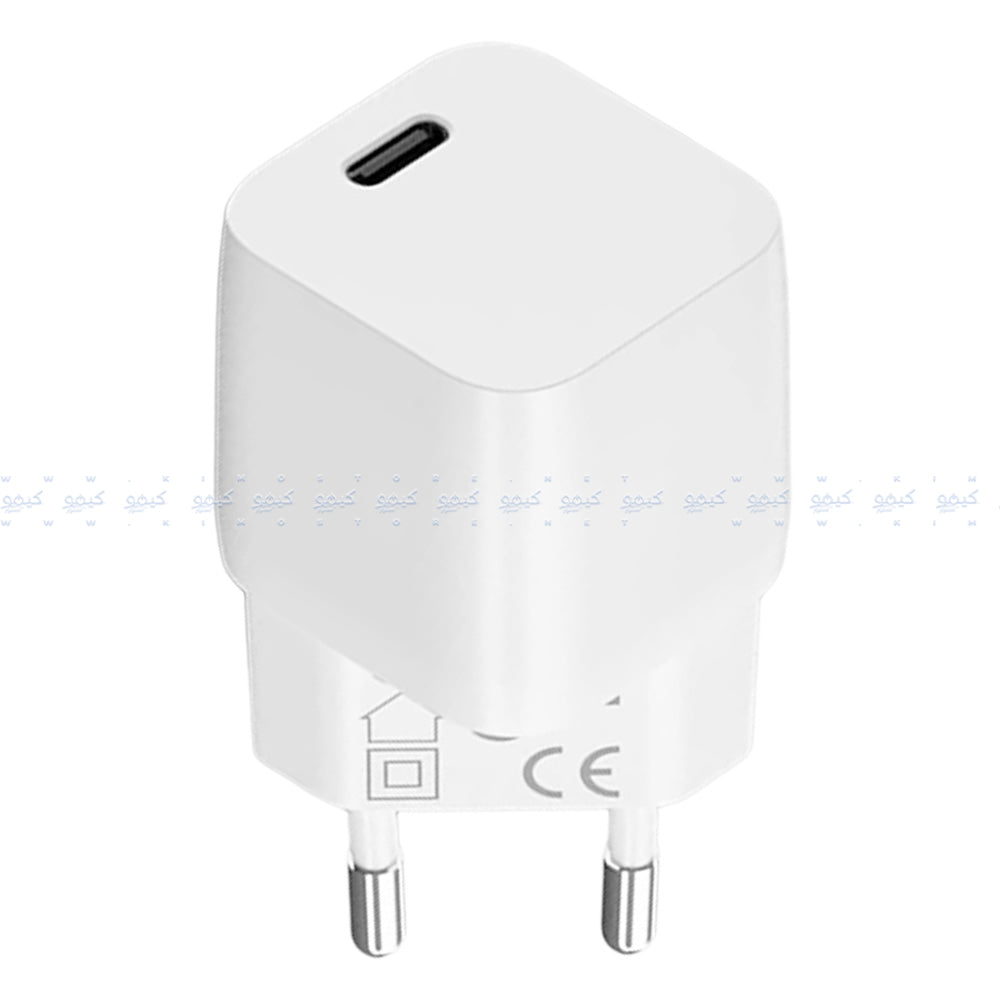 Cougar HX2 CUBE Wall Charger PD Type-C 20W Fast Charging - White