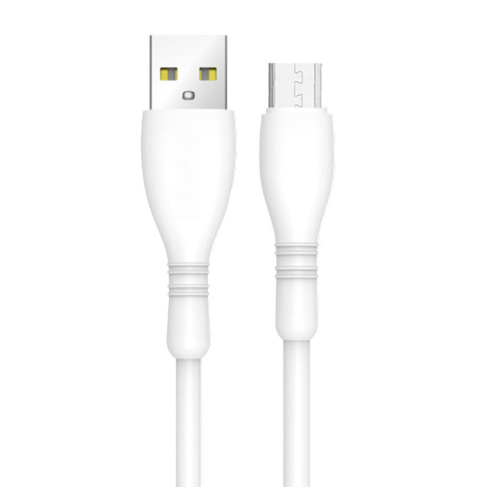 Cougar L3 USB To Micro Cable 3.1A Fast Charging 1m - White