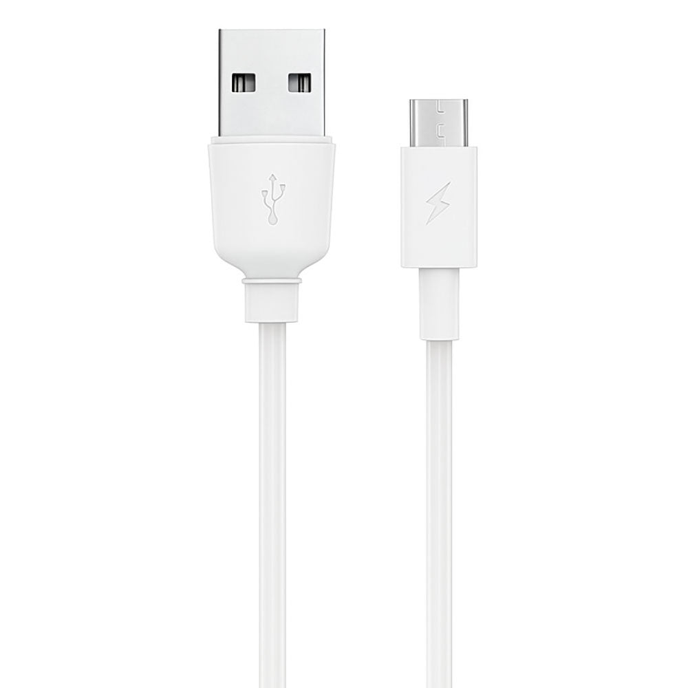 Cougar L9 USB To Micro Cable 2.4A Fast Charging 1m - White