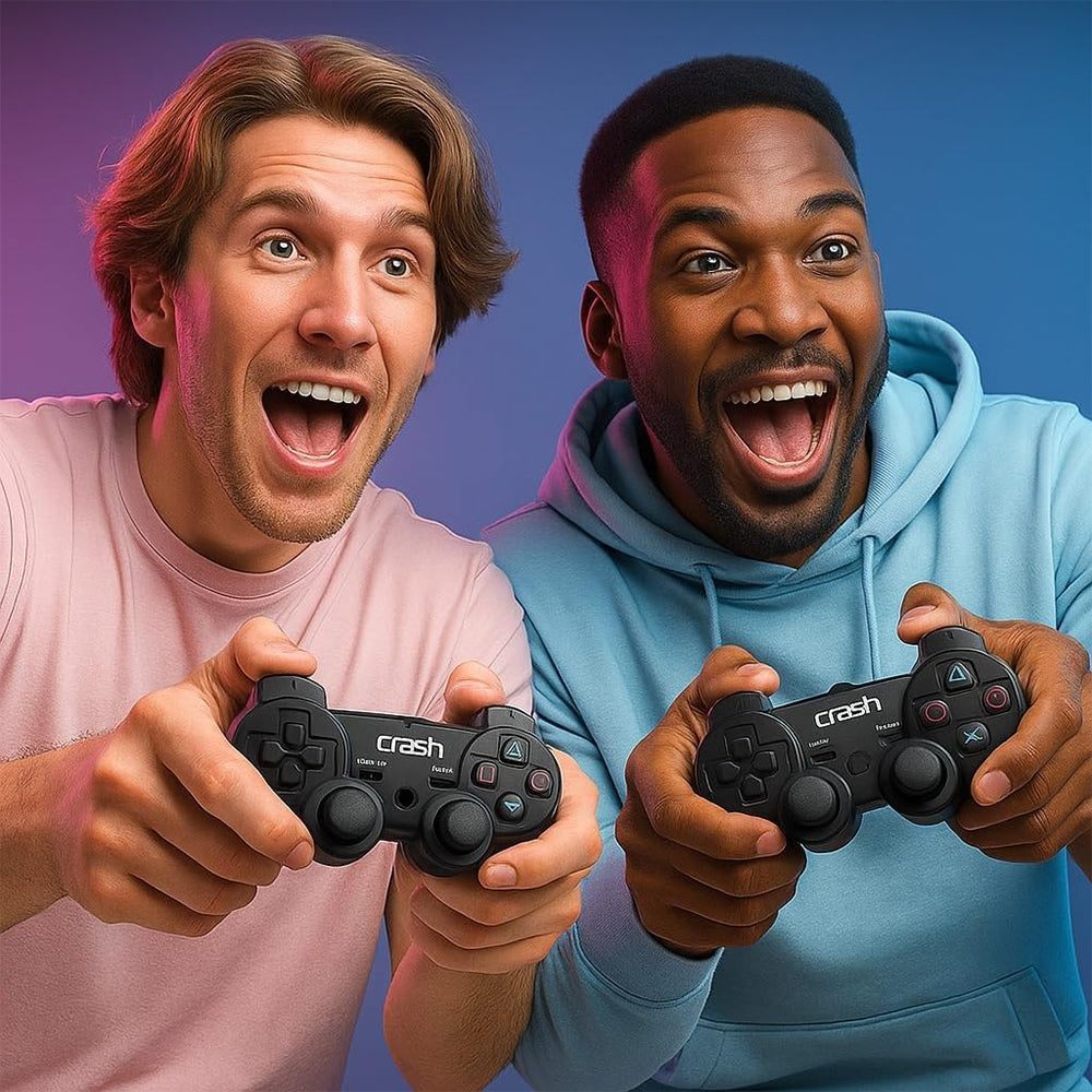 Crash X2 Double Wired Gamepad With Analog