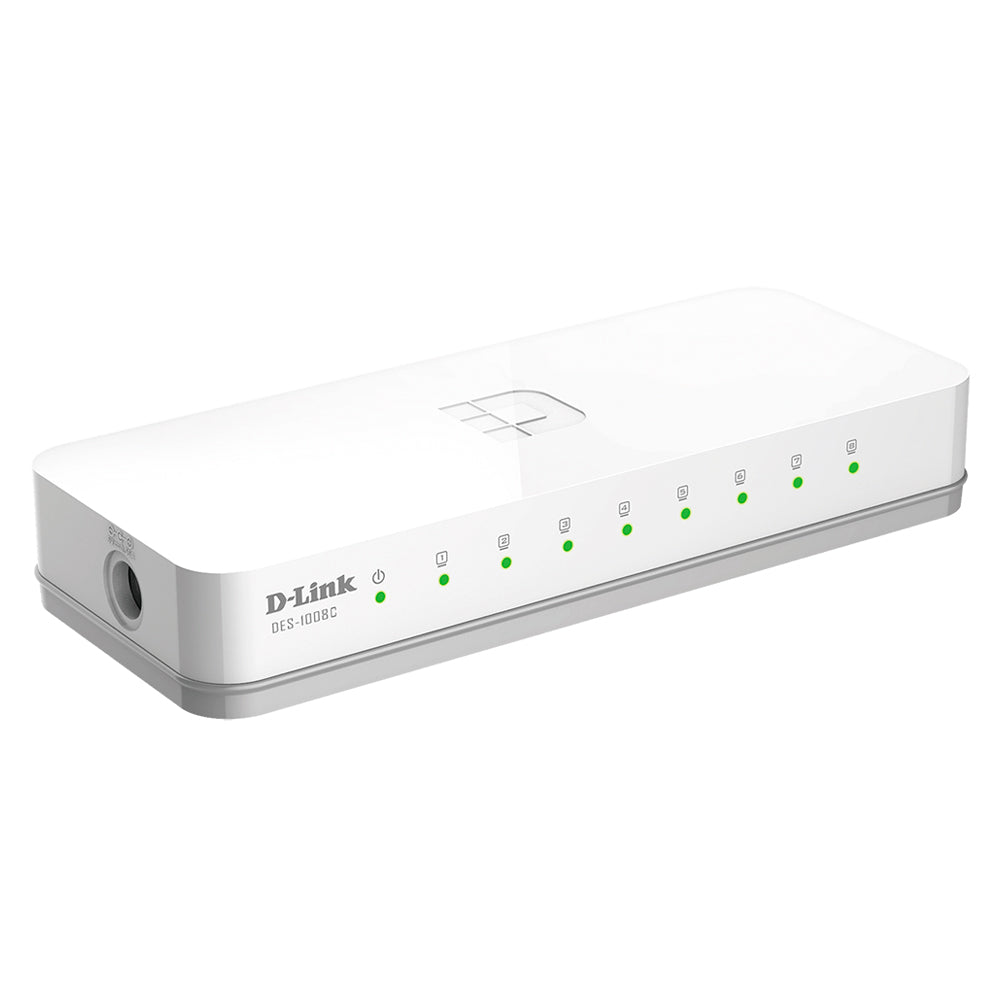 D-Link DES-1008C Desktop Switch 8 Ports 10/100Mbps