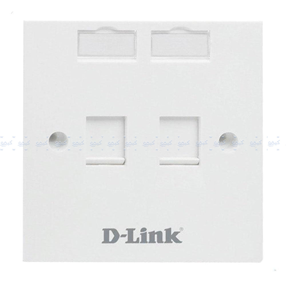 D-Link Double Faceplate Cover Out