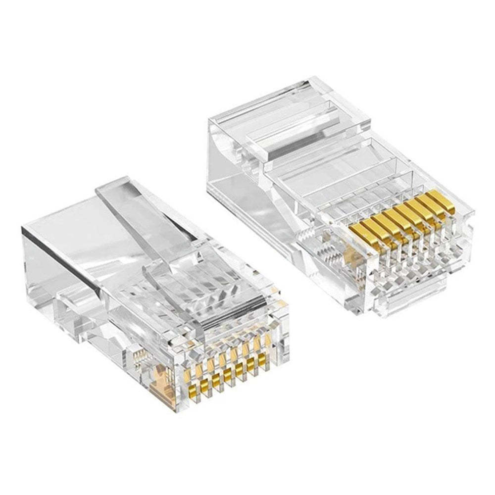 ار جي 45 بلاستيك دي لينك CAT6 UTP (100 قطعة)