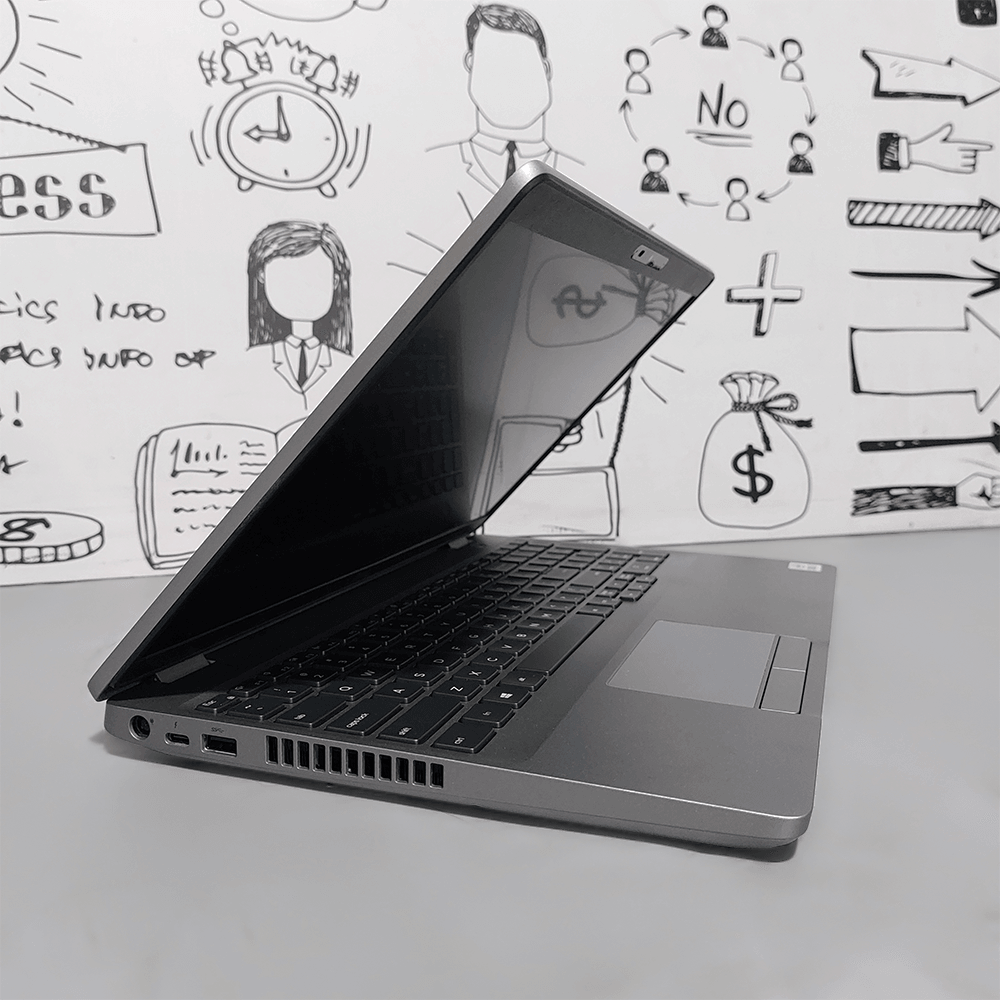 Dell Precision 3551 Workstation Laptop (Intel Core i7-10850H - 32GB DDR4 - M.2 512GB - Nvidia Quadro P620 4GB - 15.6 Inch FHD Touchscreen - Cam) Original Used