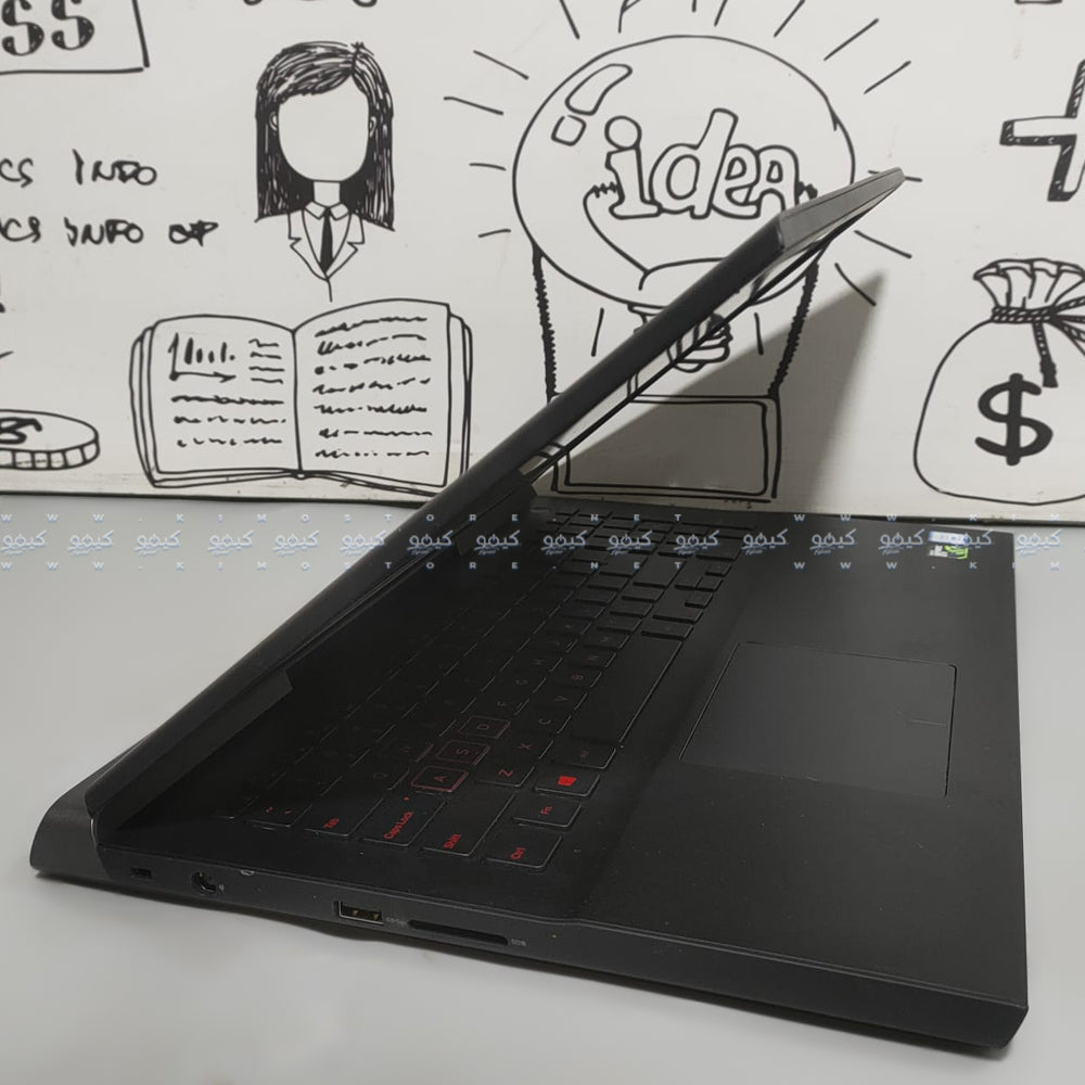 Dell Inspiron 15 7000 Gaming Laptop (Intel Core i7-7700HQ - 16GB DDR4 - SSD 500GB - Nvidia GeForce GTX 1050 TI 4GB - 15.6 Inch 4K - Cam) Original Used