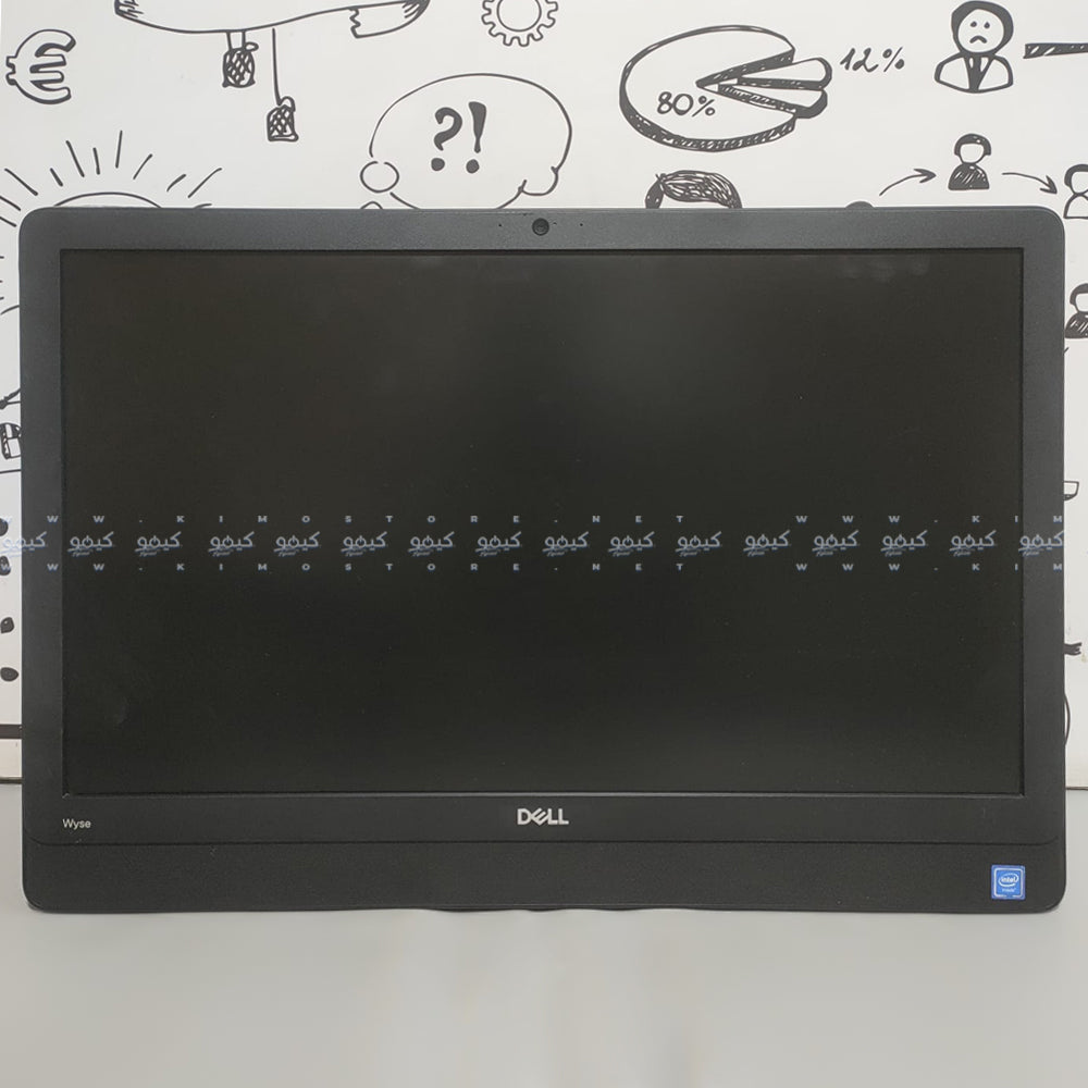 Dell Wyse 5470 All In One (Intel Celeron J4105 - 8GB DDR4 - eMMC 16GB - M.2 256GB - Intel UHD Graphics - 23.8 Inch FHD - Cam) Original Used