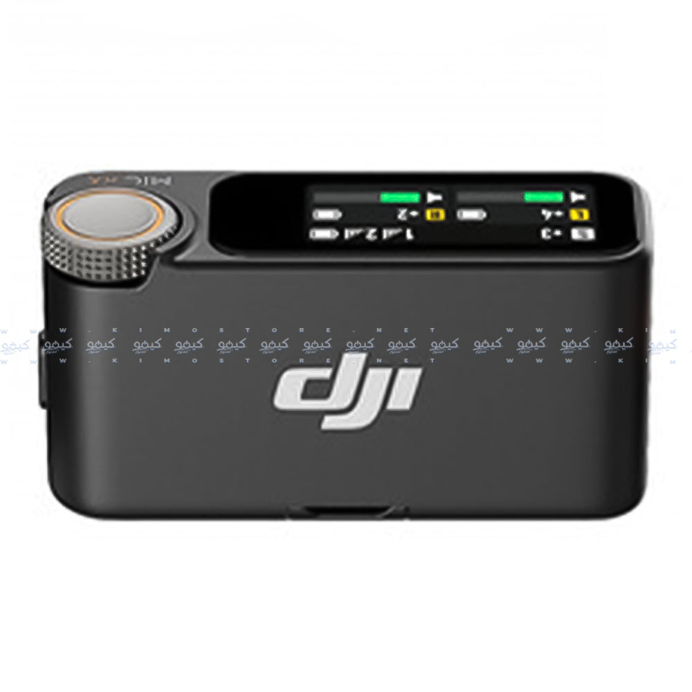 DJI Mic 2 All-in-One Dual Channel Wireless Microphone System - Black