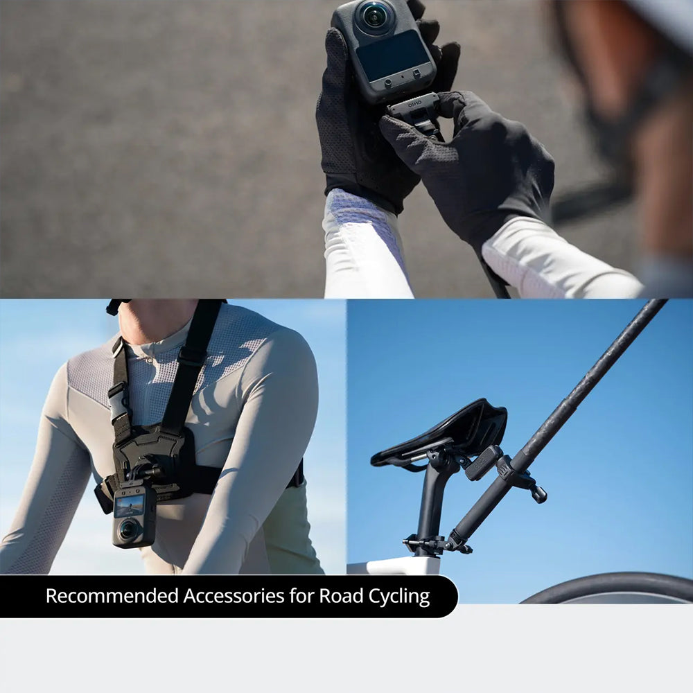 كاميرا أكشن مقاومة للماء دي جي آي كومبو OSMO 360 - أسود