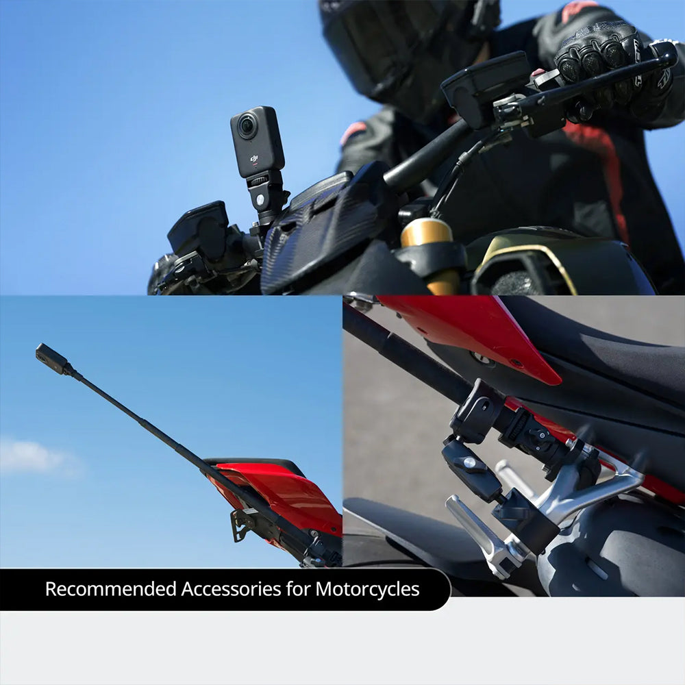 كاميرا أكشن مقاومة للماء دي جي آي كومبو OSMO 360 - أسود