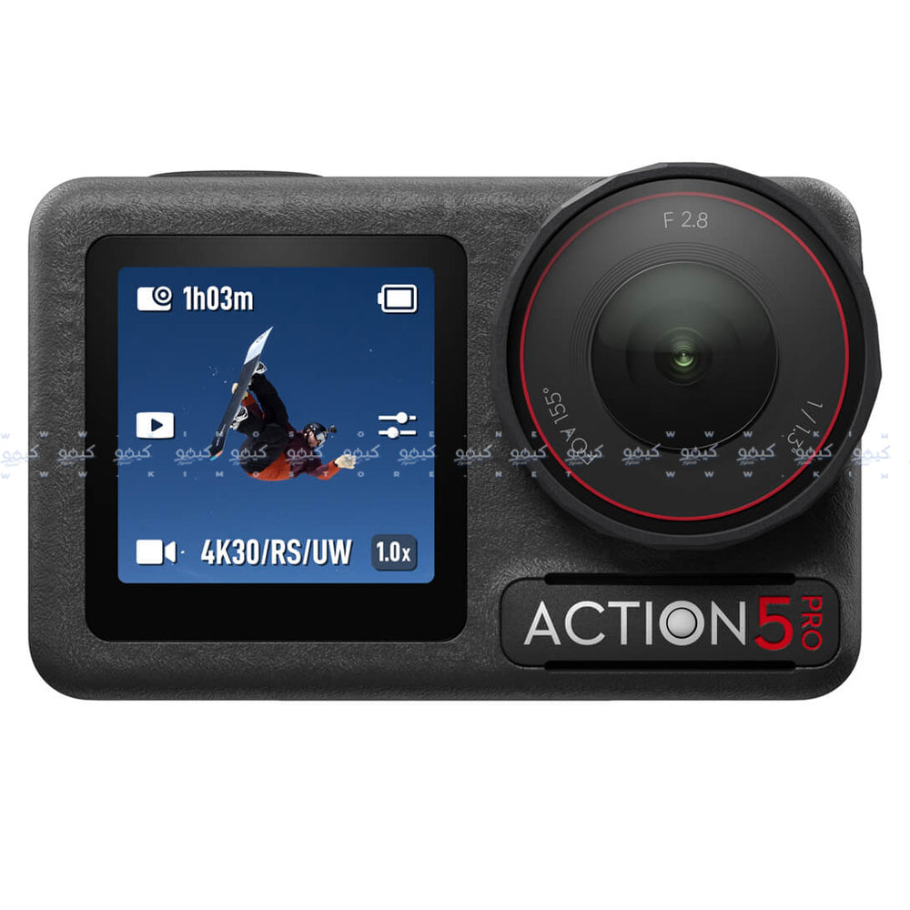 DJI OSMO Action 5 Pro Waterproof Action Camera Combo - Black