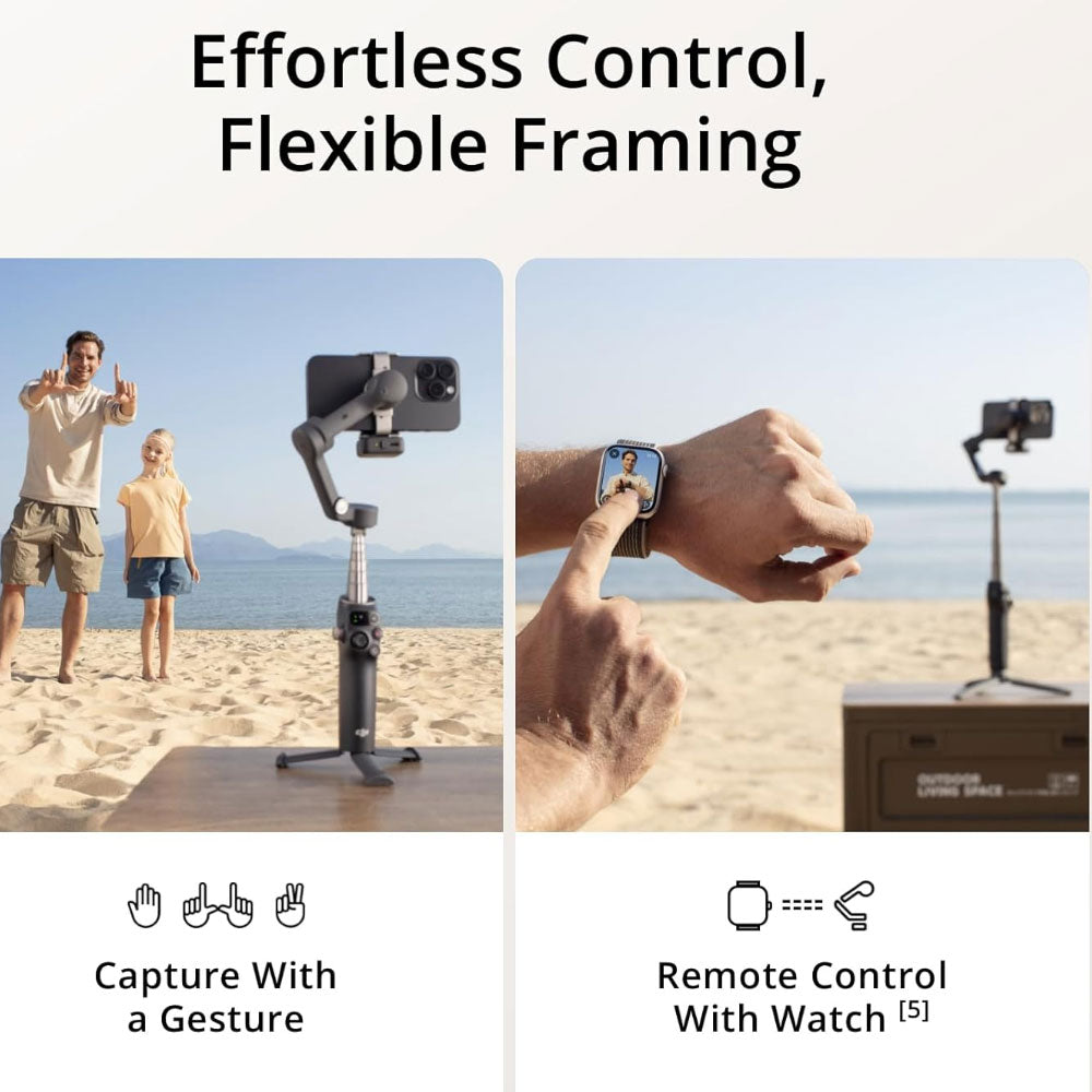 حامل موبايل دي جي آي Osmo Mobile 7P - اسود