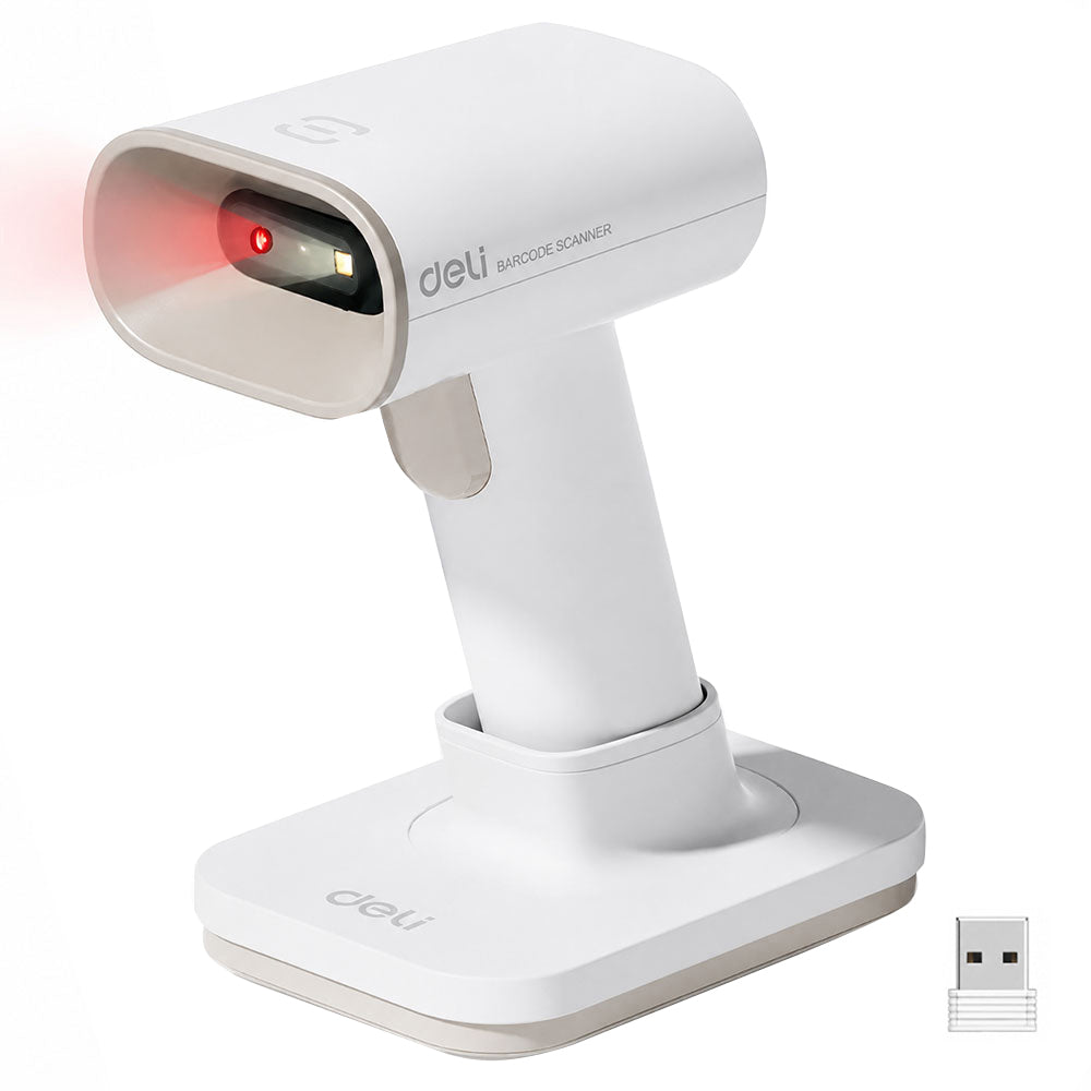 Deli S228WB Wireless Barcode Reader With Stand