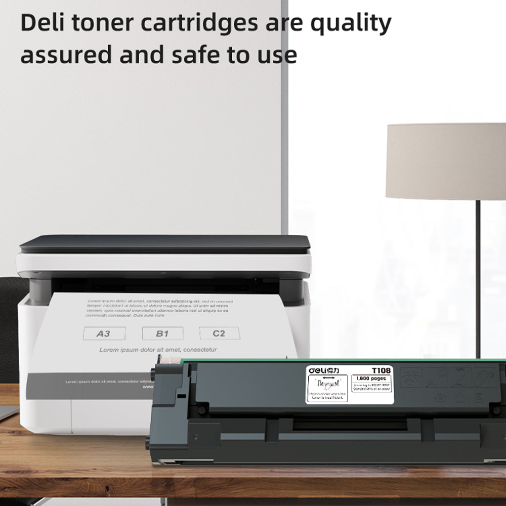 Deli T108 Laser Toner Cartridge Original