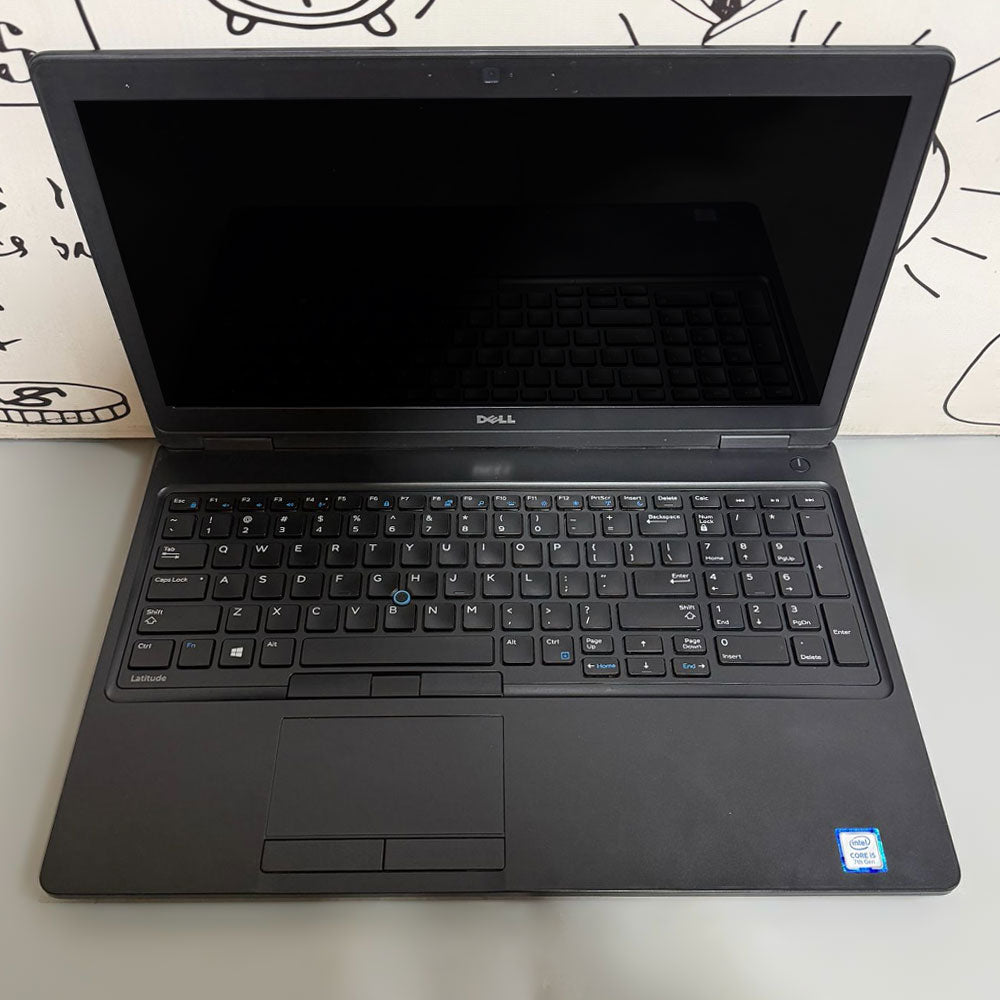 Dell Latitude 5580 Laptop (Intel Core i5-7440HQ - 8GB DDR4 - SSD 256GB - Intel HD Graphics - 15.6 Inch FHD Touchscreen) Original Used