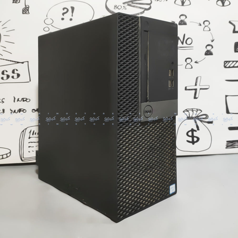 كمبيوتر تاور ديل Optiplex 5050 (انتل كور i5-7500 - رام 8 جيجابايت DDR4 - بدون هارد - انتل HD جرافيكس - DVD RW) استعمال خارج