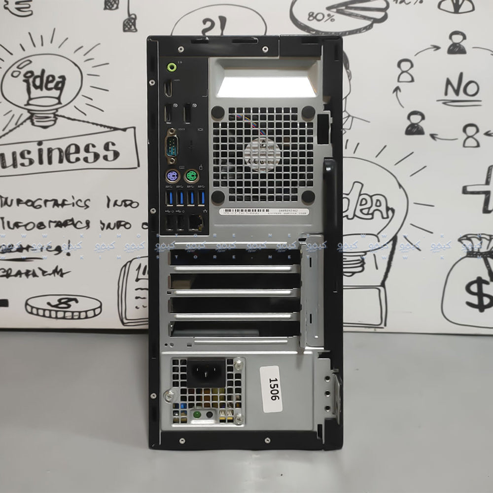 كمبيوتر تاور ديل Optiplex 7040 (انتل كور i5-6500 - رام 8 جيجابايت DDR4 - بدون هارد - انتل HD جرافيكس - DVD RW) استعمال خارج