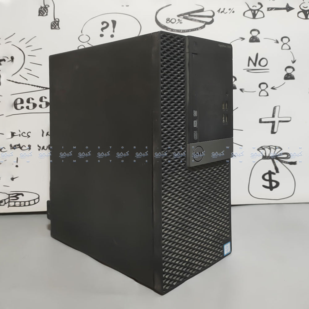 كمبيوتر تاور ديل Optiplex 7040 (انتل كور i5-6500 - رام 8 جيجابايت DDR4 - بدون هارد - انتل HD جرافيكس - DVD RW) استعمال خارج