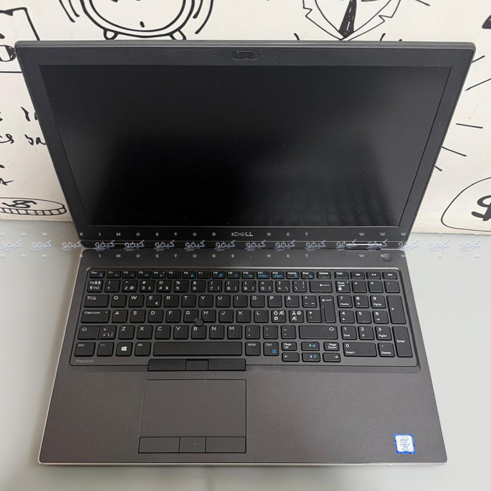 Dell Precision 7540 Mobile Workstation Laptop (Intel Core i7-9850H - 16GB DDR4 - M.2 512GB - Nvidia Quadro T1000 4GB - 15.6 Inch FHD - Cam) Original Used