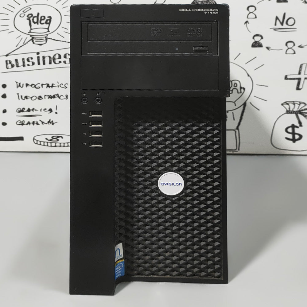 كمبيوتر تاور ديل Precision T1700 (انتل كور i5-4570 - رام 8 جيجابايت DDR3 - بدون هارد - انتل HD جرافيكس - DVD RW) استعمال خارج