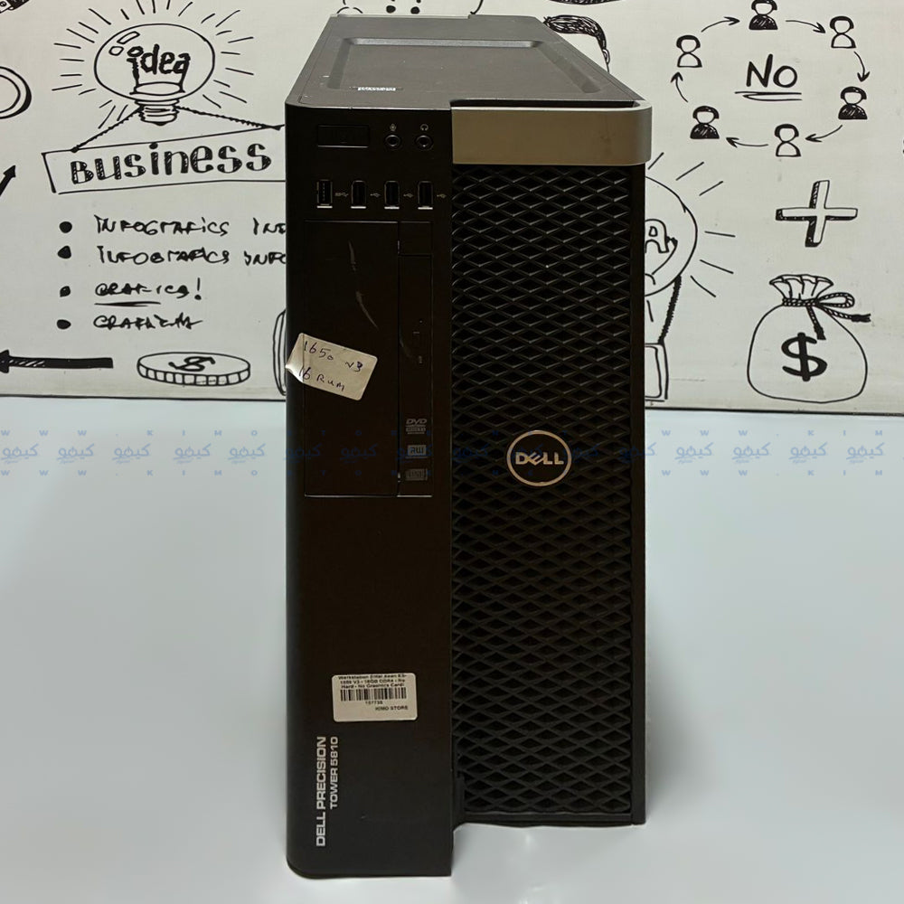 Dell Precision T5810 Workstation (Intel Xeon E5-1650 V3 - 16GB DDR4 - No Hard - No Graphics Card) Original Used