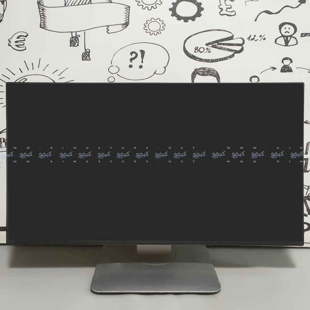 شاشة ديل U2422H مسطحة 24 بوصة IPS LED FHD HDMI بدون اطار (استعمال خارج)