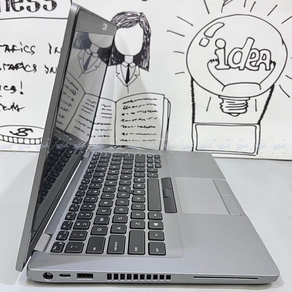 لاب توب ديل Latitude 5411 (انتل كور i7-10850H - رام 8 جيجابايت M.2 256GB - DDR4 - نفيديا جيفورس MX250 2GB - شاشة 14.0 بوصة HD - كاميرا) استعمال خارج